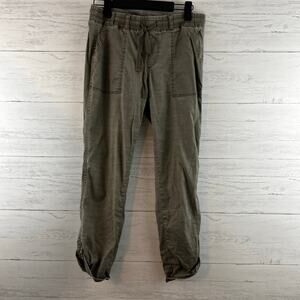 Level 99 Baggy Straight Leg Pull On Canvas Pants Size S